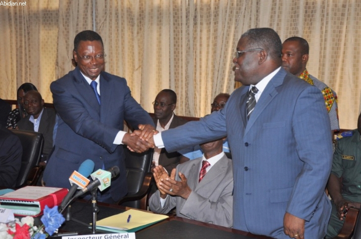 Direction de la Rti : Brou Aka passe le témoin à Aka Sayé